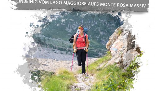 Artikelbild zu Artikel Einbeinig vom Lago Maggiore aufs Monte Rosa Massiv